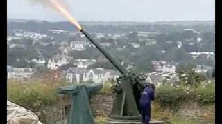 Cannon Firing in Super SlowMotion [upl. by Ciredor]