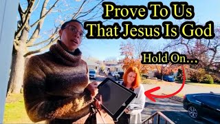 Jehovah’s Witness SILENCED After Seeing Jesus Is God [upl. by Adnilemreh]