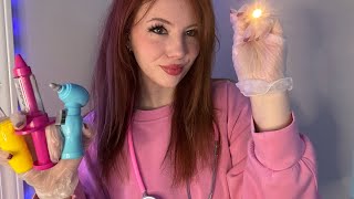 ASMR FAST CHAOTIC EYE EXAM 👀 doctor roleplay [upl. by Monti641]