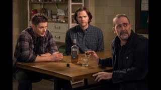 Supernatural 14X13  John Winchester Family Reunion Scene [upl. by Pacifa545]