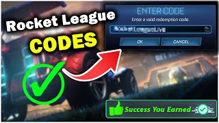 ROCKET LEAGUE CODES 2024 NEW  ROCKET LEAGUE CODES  ROCKET LEAGUE [upl. by Pirnot]