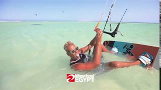 Top rated Kiteboarding lessons in Hurghada [upl. by Adnir635]