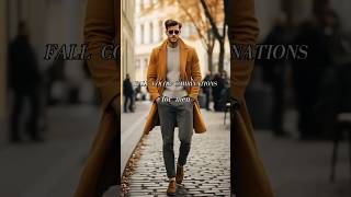 Fall color combos for men [upl. by Malsi]