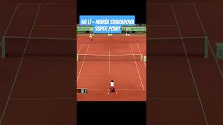 Maria Sharapova  Na Li Super Point [upl. by Davena363]