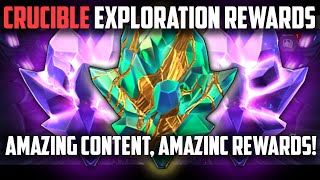 100 CRUCIBLE EXPLORATION REWARDS  TITAN 2x REUNION amp 7STAR BASIC  Marvel Contest of Champions [upl. by Harrak206]