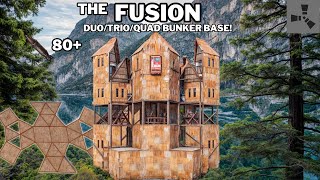 THE FUSION•1x2 BUNKER•DUOTRIOQUAD BASE DESIGN•5X BUNKER•CHEAP•FUNNEL WALL•SINGLE TC• RUSTBASE 2024 [upl. by Assenej338]