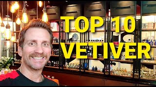 TOP 10 VETIVER FRAGRANCES [upl. by Rochette612]