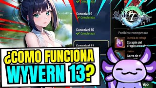 ¿Cómo hacer un WYVERN 13 paso a paso  Epic Seven [upl. by Atsejam]