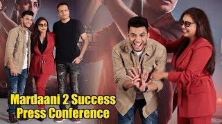 Mardaani 2 Success Press Conference  COMPLETE EVENT  Rani Mukerji Vishal JethwaVillain Gopi [upl. by Oguh]