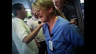 Body camera shows nurse getting arrested for not allowing blood draw by police [upl. by Hazeefah]