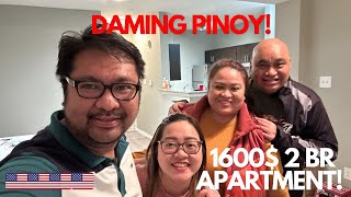 BUHAY AMERIKA APARTMENT TOUR  FILIPINO COMMUNITY  January 2023 [upl. by Agemo]