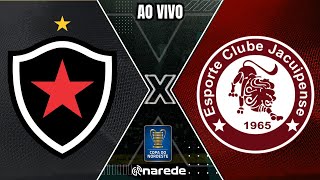 BOTAFOGOPB X JACUIPENSE AO VIVO  PRÉ COPA DO NORDESTE AO VIVO  ELIMINATÓRIAS COPA DO NORDESTE 24 [upl. by Tremml]