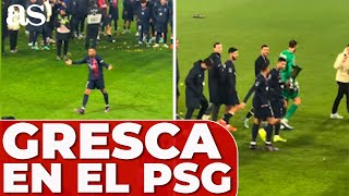 El ENFADO de MBAPPÉ en la celebración de la SUPERCOPA DE FRANCIA [upl. by Nylia]