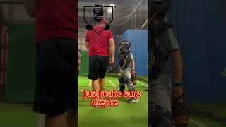 Youth catcher training drills  youth catcher blocking  little league catchers [upl. by Rawley]