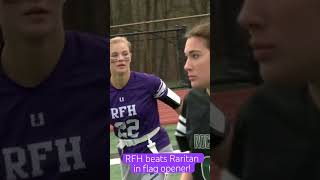 RumsonFair Haven beats Raritan 3526 flagfootball [upl. by Jermain651]