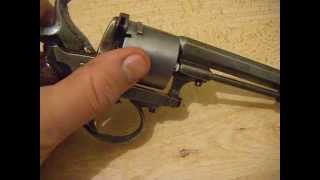 Antique BELGIAN 9mm PINFIRE REVOLVER [upl. by Nesral238]