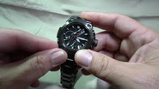 Casio GShock MRG B1000B1ADR Review and connected walkthrough [upl. by Emeric]