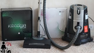 The Quirkiest Water Vacuum Cleaner AURA Roboclean Review [upl. by Komara]