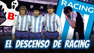 El DESCENSO de RACING CLUB  Torneo METROPOLITANO 1983 [upl. by Raynor]