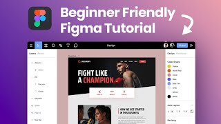 Introducing Figma A Beginners Tutorial 2023 UI UX Design [upl. by Amisoc805]