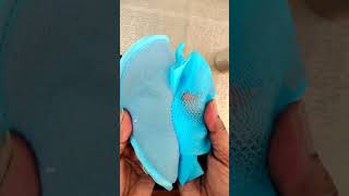 VETMOC 2 in one exfoliating glove body scrub bodyscrub scrub viralvideo short bathing review [upl. by Hnacogn]