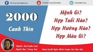 Sinh năm 2000 mệnh gì hợp với tuổi nào màu gì [upl. by Aisat]