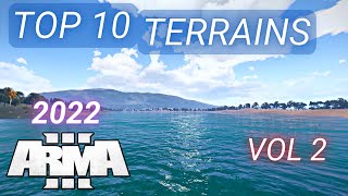 Arma 3 Mods  Top 10 Terrains Vol 2  2022 2K [upl. by Retluoc249]