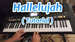 Aleluya  Hallelujah  Tutorial Piano  Avivamiento 🎧 [upl. by Argela]