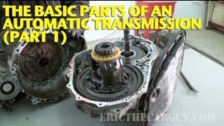 The Basic Parts of an Automatic Transmission Part 1 [upl. by Siseneg]