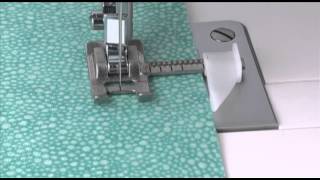 SINGER® Sew Easy Presser Foot Tutorial [upl. by Arahsat]