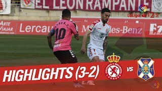 Resumen de Cultural Leonesa vs CD Tenerife 32 [upl. by Lounge]