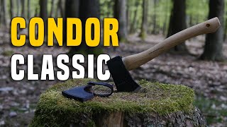 Condor Classic Camping Axt  Testbericht Gear Review [upl. by Hpeosj]