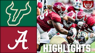 South Florida Bulls vs Alabama Crimson Tide  Full Game Highlights  ESPN College Football [upl. by Jeminah823]