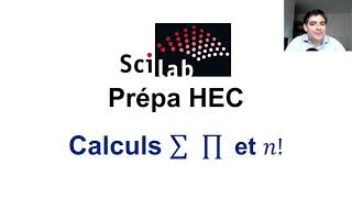 Calcul de factorielle de sigma et de produit dans Scilab [upl. by Llechtim89]