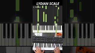 Lydian Scale Piano Lesson shorts musician [upl. by Schild]