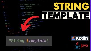 TUTORIAL String Template em Kotlin e Java  Diferenças [upl. by Grishilde]