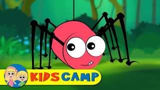 Incy Wincy Spider Nursery Rhyme Song by KidsCamp [upl. by Wawro]