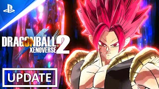 DRAGON BALL XENOVERSE 2  Super Saiyan God Free Update [upl. by Natalie]