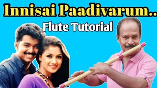 Innisai Paadivarum Flute Tutorial In Malayalam Antony Poomkavu [upl. by Vento771]