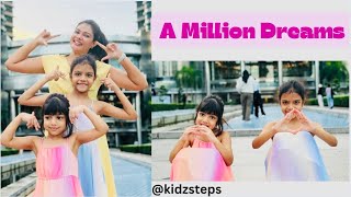 A million dreams  The greatest showman  Dance tutorial  Kids dance [upl. by Trixi]