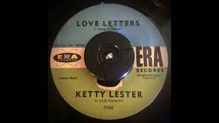 Ketty Lester  Love Letters  1962 45rpm [upl. by Querida]