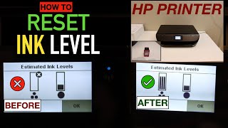 HP Ink Level Reset  How to Reset ink level [upl. by Acim]