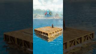 Raft with Foundations that Works in ARK Survival Ascended [upl. by Folly]