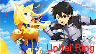 刀劍神域ARS 限定角Unital Ring第1彈 刀劍神域 Alicization Rising Steel 記憶重組 [upl. by Kantor238]