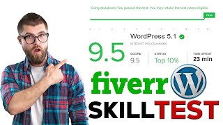 Fiverr WordPress 5 1 Skill Test 2024  Fiverr Test Answers 2024  Fiverr Skill Test [upl. by Mavilia]