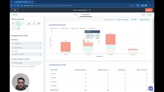 HubSpot Reporting  Weekly Leads by Source [upl. by Minny183]