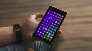 Обзор Windows Phone 81 на Lumia 1520 [upl. by Ahsaya]