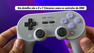 Diferenças entre Controles 8bitdo pro 2 VS 8bitdo SN30 [upl. by Cecilio440]