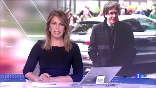 RTVE La 1  Telediario 1  Titulares  01062018 [upl. by Aloysia797]