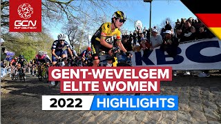 Gent Wevelgem 2022 Frauen Highlights [upl. by Niuqauj]